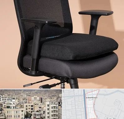 تعویض روکش صندلی اداری در اسکندری