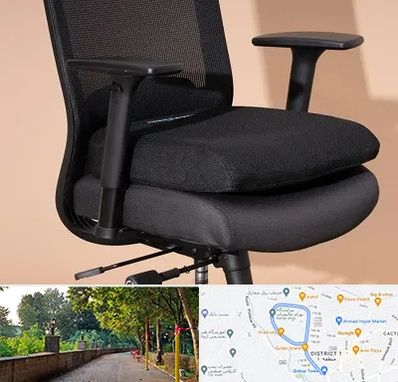 تعویض روکش صندلی اداری در بلوار گیلان رشت