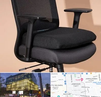 تعویض روکش صندلی اداری در جمهوری 