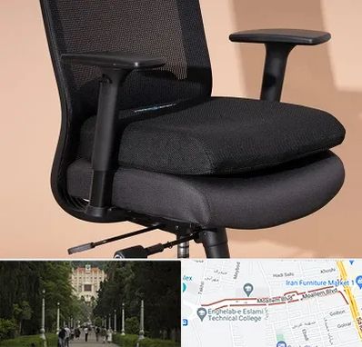 تعویض روکش صندلی اداری در بلوار معلم رشت 