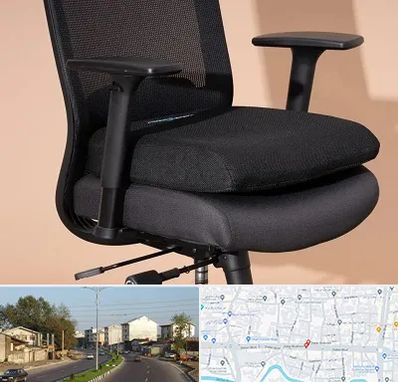 تعویض روکش صندلی اداری در ضیابری رشت