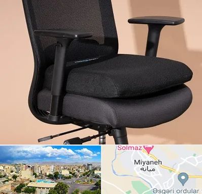تعویض روکش صندلی اداری در میانه