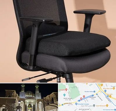 تعویض روکش صندلی اداری در زرگری شیراز