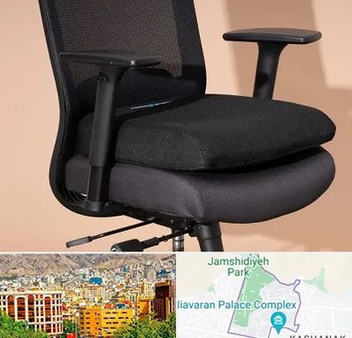 تعویض روکش صندلی اداری در نیاوران 