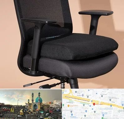 تعویض روکش صندلی اداری در رسالت