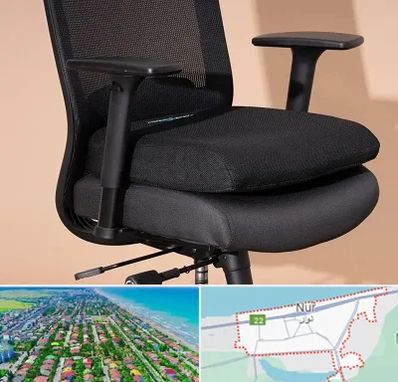 تعویض روکش صندلی اداری در نور