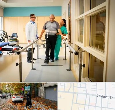 مرکز توانبخشی در خیابان فلسطین