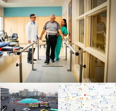 مرکز توانبخشی در میدان انقلاب