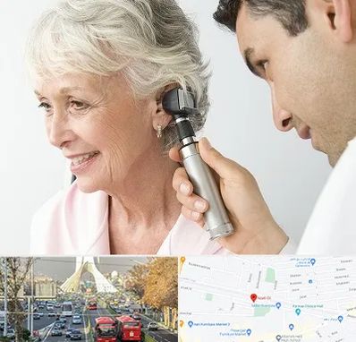 شنوایی سنجی در خیابان آزادی