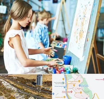 آموزشگاه نقاشی در خیابان نیایش شیراز