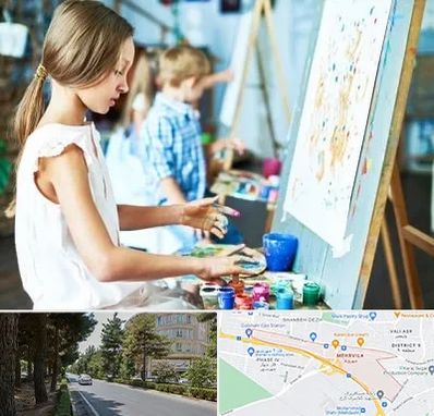 آموزشگاه نقاشی در مهرویلا کرج