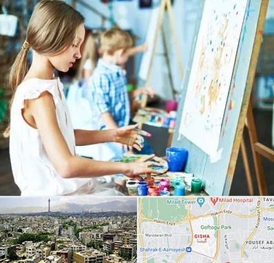 آموزشگاه نقاشی در گیشا