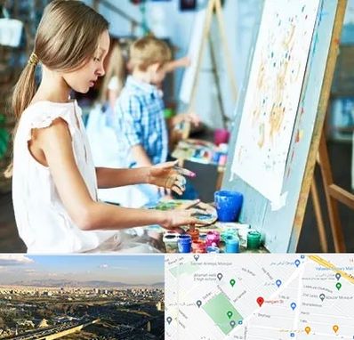 آموزشگاه نقاشی در هنگام