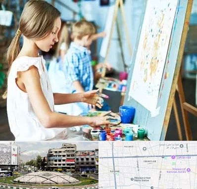 آموزشگاه نقاشی در مرکز تهران