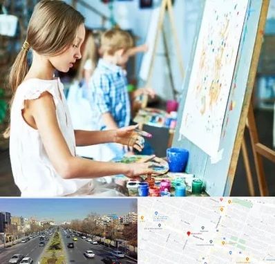 آموزشگاه نقاشی در بلوار معلم مشهد