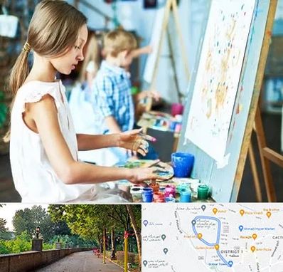 آموزشگاه نقاشی در فلکه گاز رشت