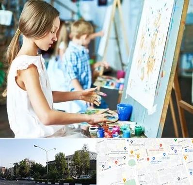 آموزشگاه نقاشی در میدان کاج