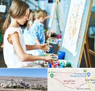آموزشگاه نقاشی در شهرک گلستان شیراز