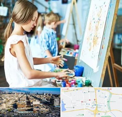آموزشگاه نقاشی در شهرک راه آهن