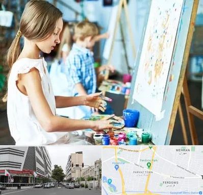 آموزشگاه نقاشی در بلوار فردوس