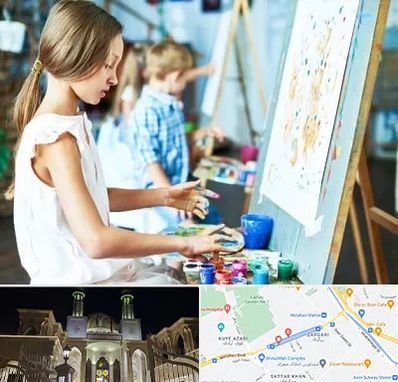 آموزشگاه نقاشی در زرگری شیراز