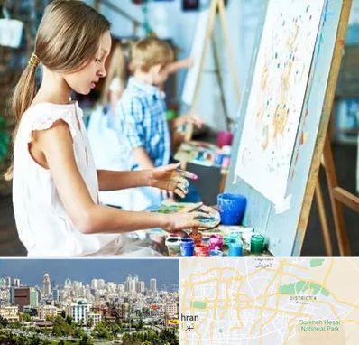 آموزشگاه نقاشی در شرق تهران