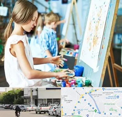 آموزشگاه نقاشی در قدوسی شرقی شیراز