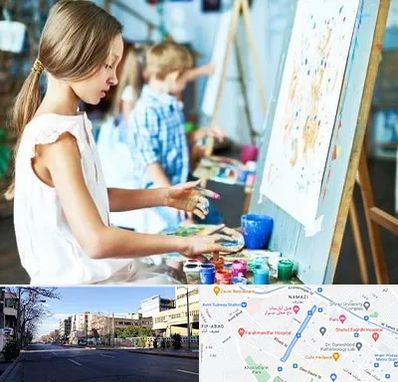 آموزشگاه نقاشی در خیابان ملاصدرا شیراز