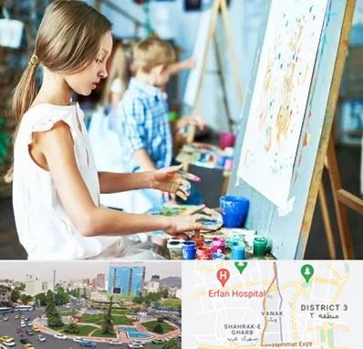 آموزشگاه نقاشی در ونک تهران