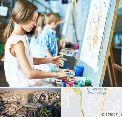 آموزشگاه نقاشی در استاد معین