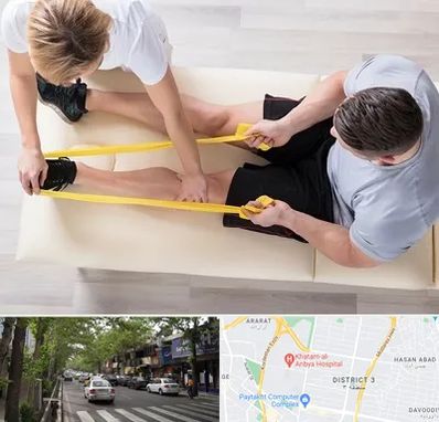 متخصص توانبخش در ظفر