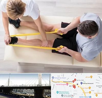 متخصص توانبخش در پارک وی