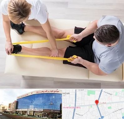 متخصص توانبخش در نصف راه تبریز