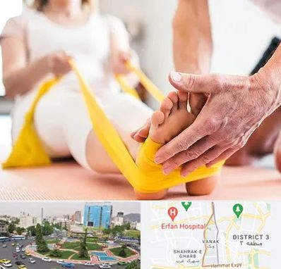 متخصص طب توانبخشی در ونک 