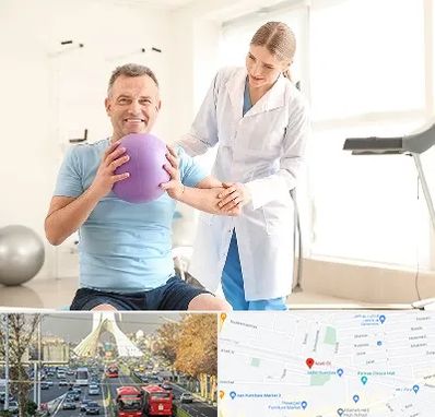 کلینیک طب ورزشی در خیابان آزادی