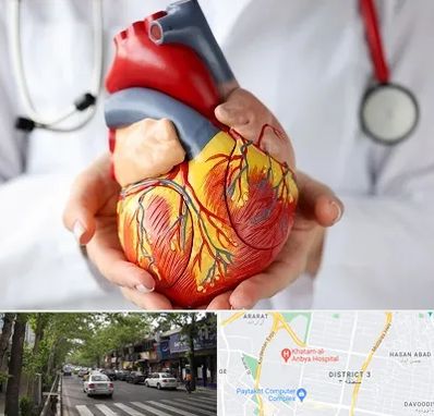 دکتر متخصص قلب و عروق در ظفر 