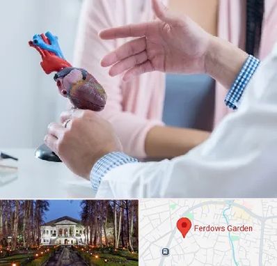 بیمارستان قلب در باغ فردوس