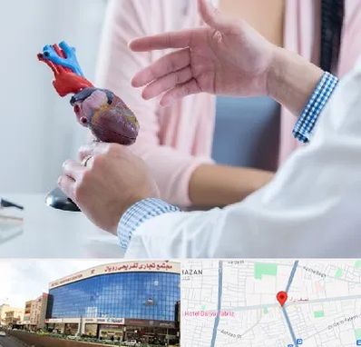 بیمارستان قلب در نصف راه تبریز