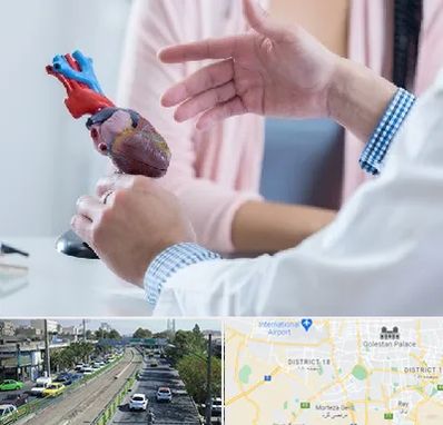 بیمارستان قلب در جنوب تهران 