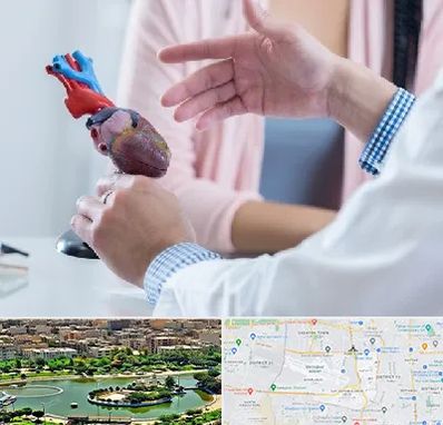 بیمارستان قلب در منطقه 9 تهران 