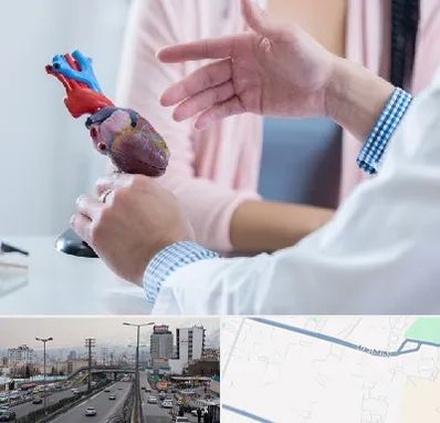 بیمارستان قلب در بلوار ارتش