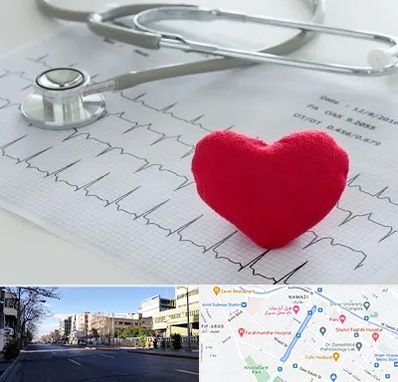 مرکز قلب و عروق در خیابان ملاصدرا شیراز