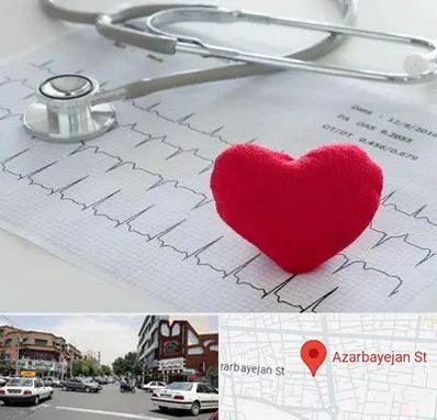 مرکز قلب و عروق در خیابان آذربایجان