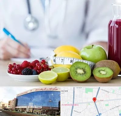 دکتر متخصص تغذیه در نصف راه تبریز