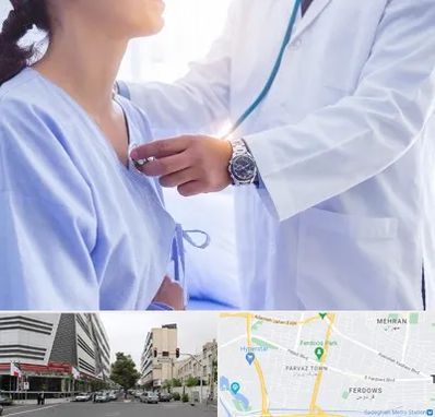 فوق تخصص قلب در بلوار فردوس 