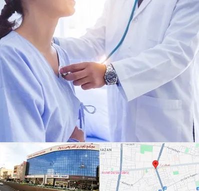 فوق تخصص قلب در نصف راه تبریز