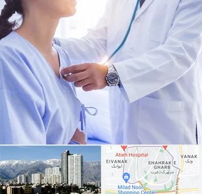 فوق تخصص قلب در شهرک غرب 