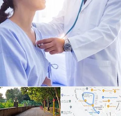 فوق تخصص قلب در فلکه گاز رشت