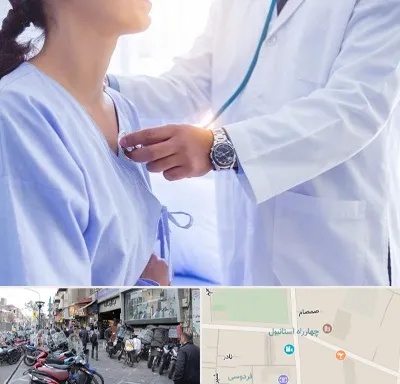 فوق تخصص قلب در چهارراه استانبول