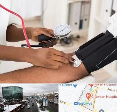 کلینیک فشار خون در اقدسیه 